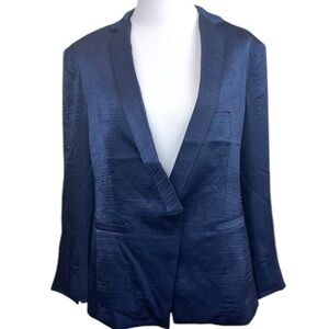 Capulet x Revolve Blazer Notch Collar Blue Blazer S